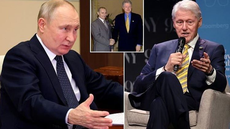 Eski ABD Başkanı Clinton: Putin'in Ukrayna'ya saldıracağını 2011'de anlamıştık