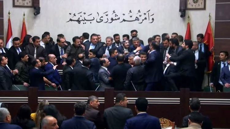Kürdistan Parlamentosunda gerginlik