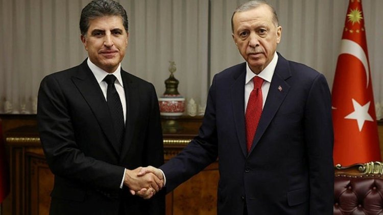 Erdoğan Neçirvan Barzani’yi Ankara’ya davet etti