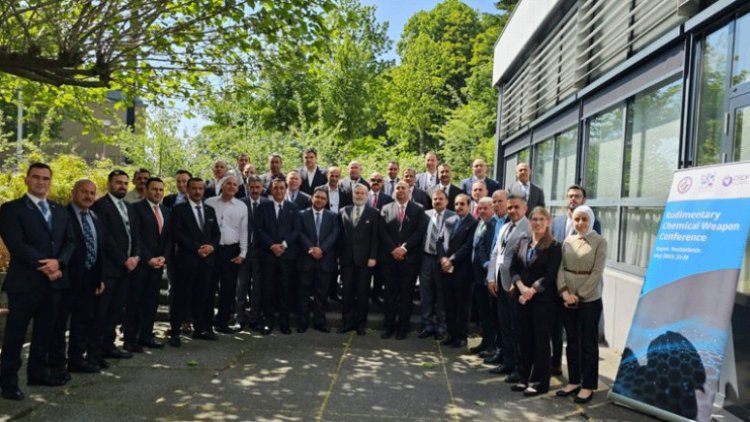 Peşmerge subayları Hollanda’da bir konferansa katıldı