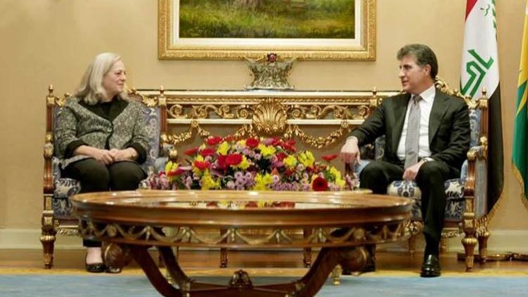 Neçirvan Barzani, ABD’nin Irak Büyükelçisi Romanowski’yi kabul etti