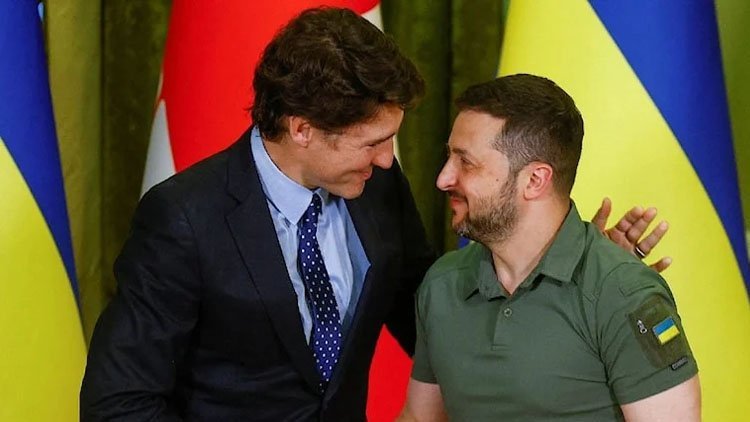  Kanada Başbakanı Trudeau'dan Kiev'e sürpriz ziyaret