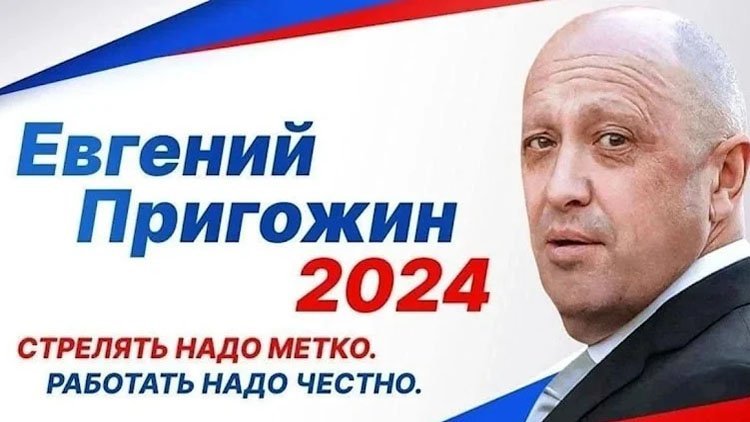Paralı askerlerin başı Putin’e rakip oluyor: 2024 posteri ortaya çıktı