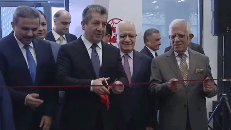 Başbakan Barzani, Cihan Bank’ın yeni genel merkezinin açılışını gerçekleştirdi