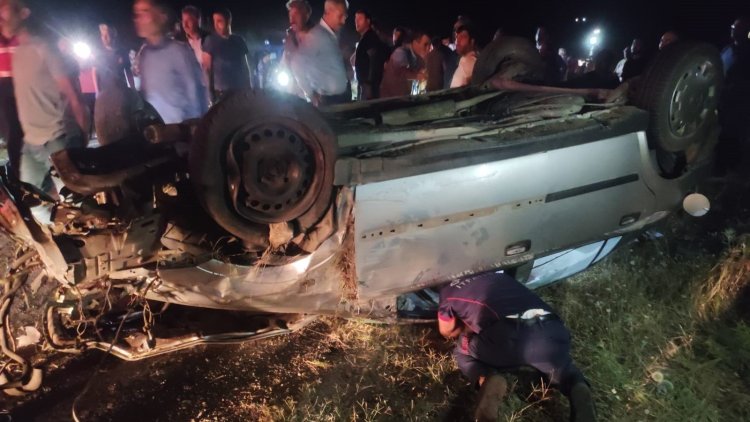 Diyarbakır'da trafik kazası: 2 ölü, 4 yaralı