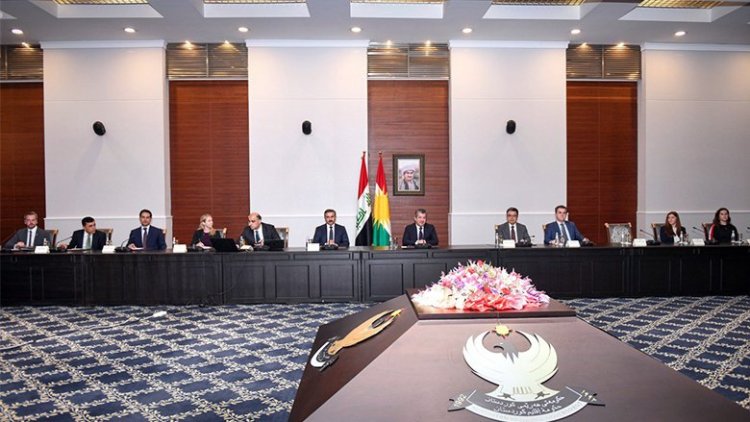 Başbakan Barzani Amerikan Ticaret Odası heyetiyle bir araya geldi. 