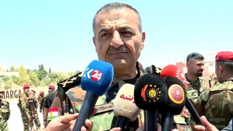 Tuğgeneral Sihad Barzani: Ağustos ayında ağır silahların elimize ulaşmasını bekliyoruz