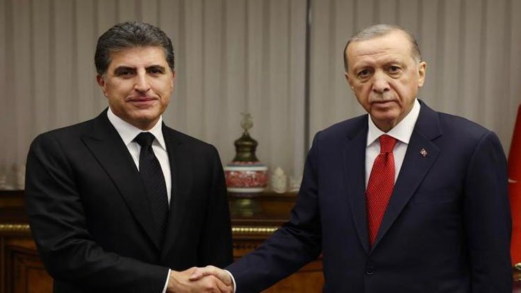 Başkan Neçirvan Barzani ile Erdoğan telefonda görüştü