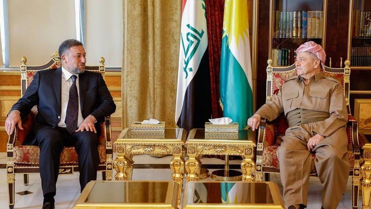 Başkan Mesud Barzani, Iraklı Sünni siyasi heyeti kabul etti