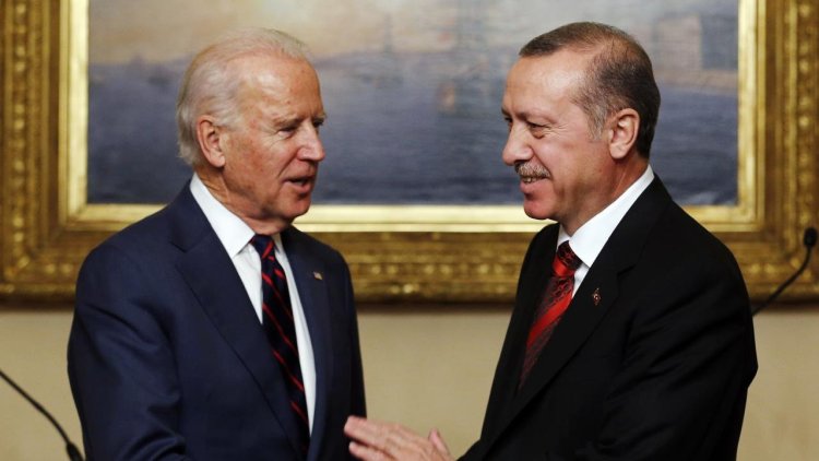 Erdoğan, ABD Başkanı Biden ile görüştü