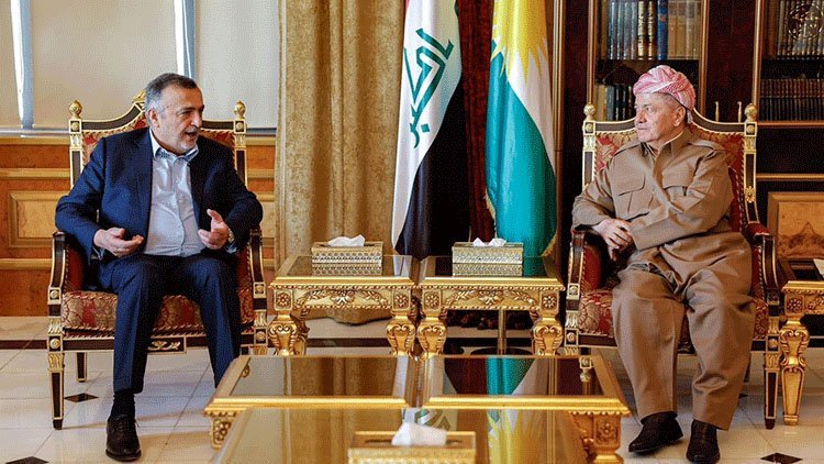 Anbar Birleşik Koalisyonu heyeti Başkan Barzani'yi ziyaret etti
