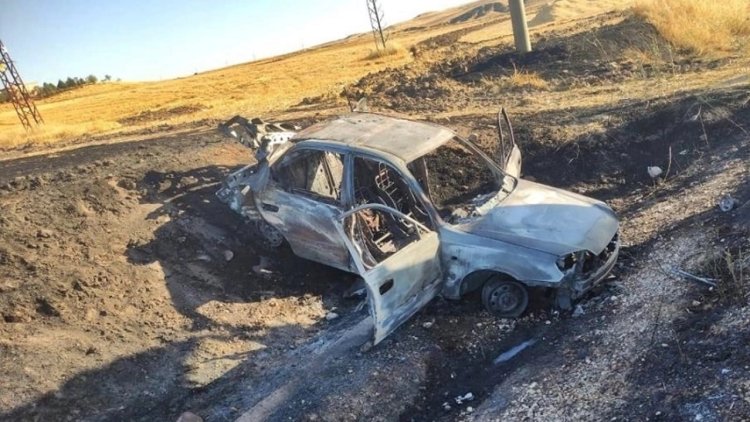 Diyarbakır’da takla atan otomobil yandı: 3 yaralı