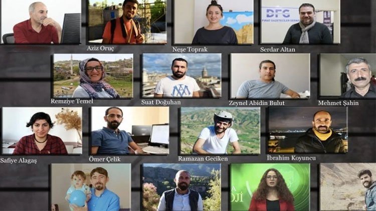 Tutuklu 15 gazeteci tahliye edildi 