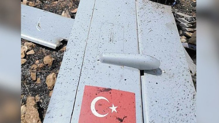 İddia: 'Süleymaniye'de Türkiye'ye ait insansız hava aracı düştü'