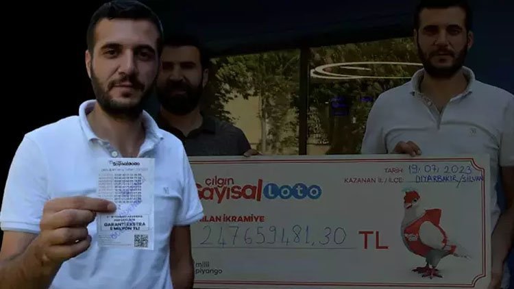 Diyarbakır'da oynadığı 60 liralık kuponla tarihi ikramiye kazandı