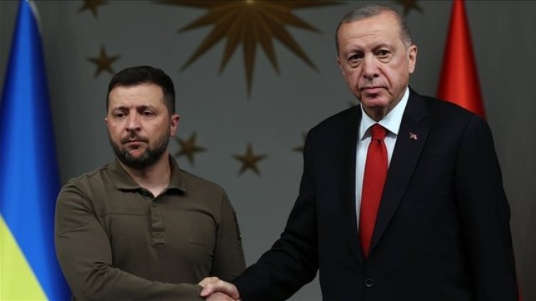 Erdoğan'la Zelenskiy arasında tahıl koridoru görüşmesi