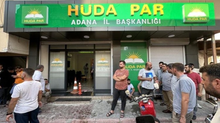 Adana Valiliği'nden HÜDA-PAR'a saldırıya ilişkin açıklama