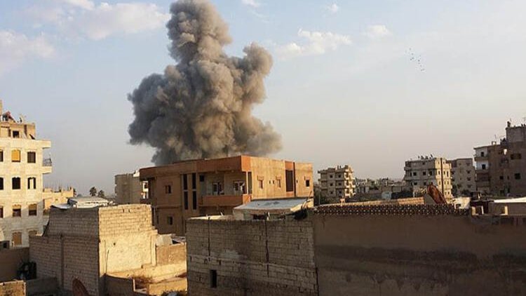 Suriye askerlerini taşıyan aracın geçişi sırasında patlama: 4 ölü