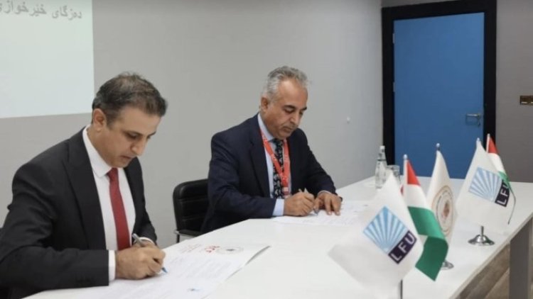 Barzani Yardım Vakfı ile Lübnan Fransız Üniversitesi arasında anlaşma imzalandı