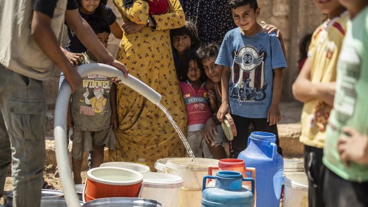 Rojava'da su krizi:  Amude’den Haseke’ye su aktarılacak