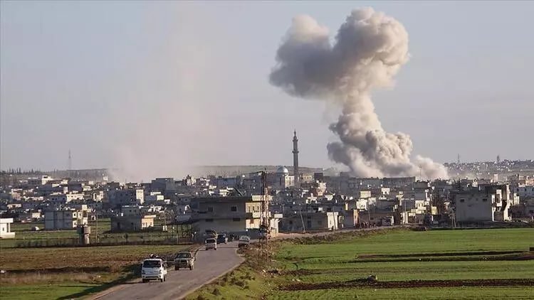 Rus savaş uçaklarından İdlib’e hava saldırısı
