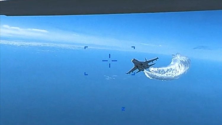 Rusya, Karadeniz üzerinde uçan ABD İHA’sı için savaş uçağı kaldırdı