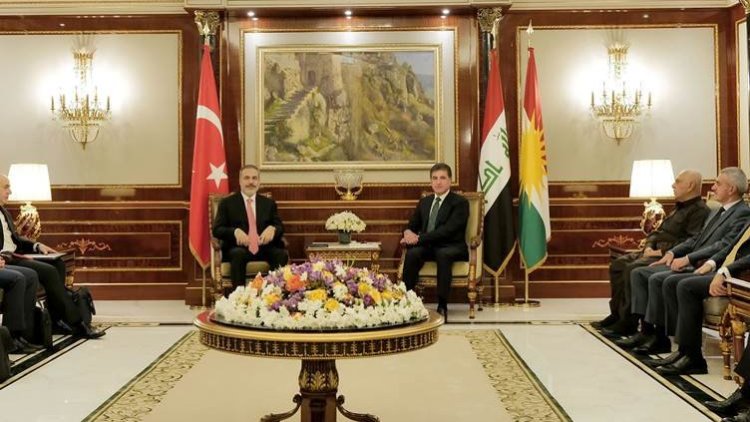 Başkan Neçirvan Barzani ile Hakan Fidan görüşmesinin içeriğine ilişkin açıklama