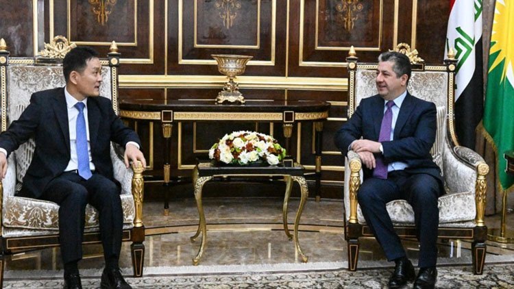 Başbakan Güney Kore’nin Erbil Başkonsolosu ile görüştü