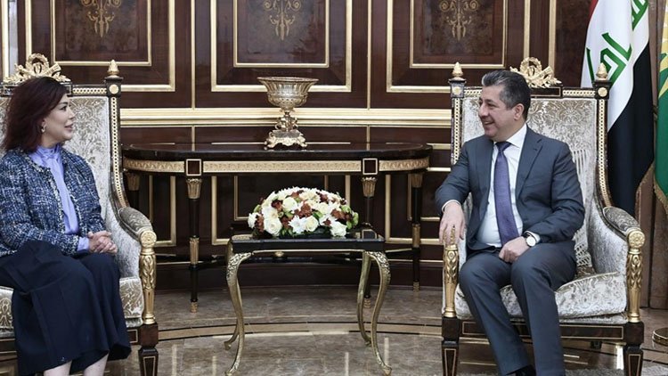 Başbakan Mesrur Barzani, Riyad Büyükelçisi’ni kabul etti