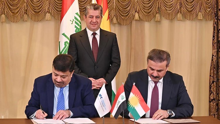 Uluslararası Finans Kurumu ile Kürdistan Bölgesi Yatırım Kurulu arasında işbirliği anlaşması 