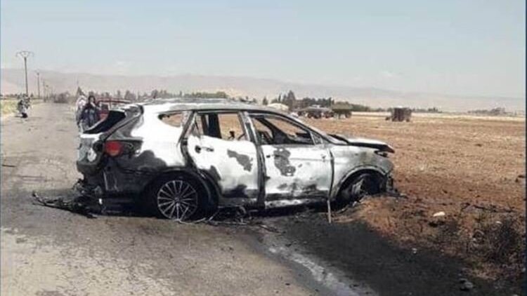 Kamışlo’da bir araca yönelik SİHA saldırısında 4 kişi hayatını kaybetti