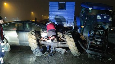 Ağrı'da trafik kazası: Ölü ve yaralılar var