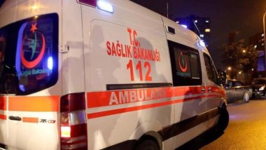 Mardin'de inşaat iskelesi çöktü: 5 işçi yaralandı