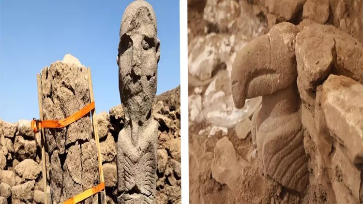 Göbeklitepe kazı çalışmaları: İnsan ve hayvan heykeli bulundu
