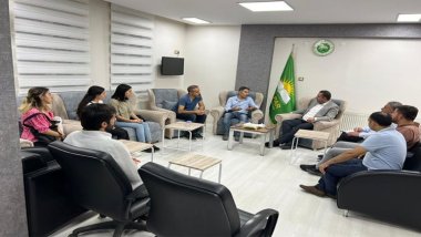 HÜDA-PAR Sözcüsü Ramanlı, Kürtçe öğretmenleriyle görüştü