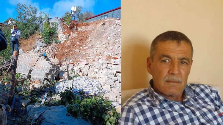 Hatay'da depremzede çadırının üzerine istinat duvarı çöktü: 1 ölü