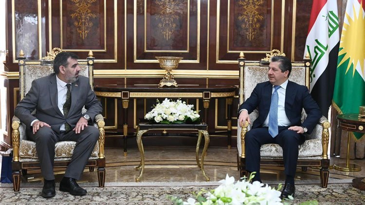 Başbakan, Ermenistan’ın Erbil Başkonsolosu ile görüştü
