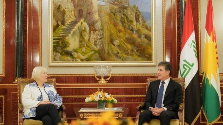 Neçirvan Barzani, Almanya’nın yeni Irak Büyükelçisi'yle görüştü