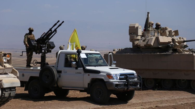 Rojava: Uluslararası Koalisyon ve DSG'den ortak askeri tatbikat 