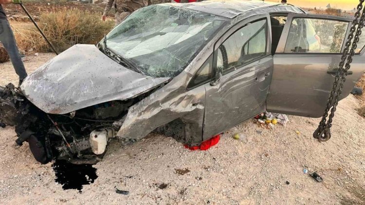 Mardin'de kaza: 5 yaralı