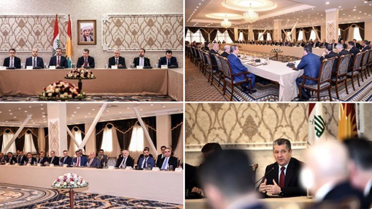 Başbakan Mesrur ​​Barzani Kürdistan Bölgesi’ndeki bir grup yatırımcıyla görüştü