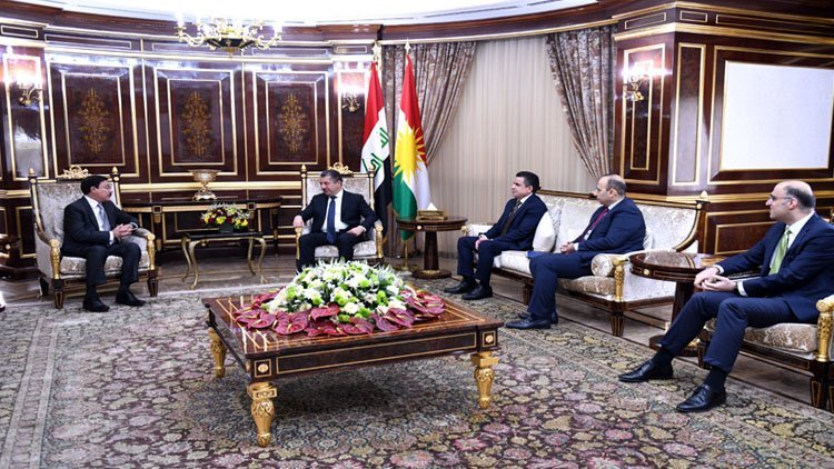 Başbakan Mesrur Barzani, Irak Merkez Bankası Başkanı ile görüştü