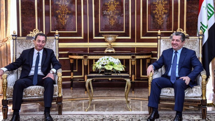 Başbakan, Fransa’nın Irak Büyükelçisi'ni kabul etti