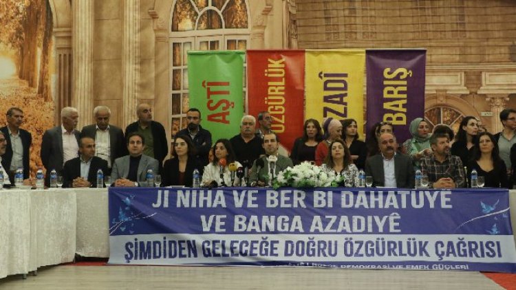 Diyarbakır’da 172 kuruluştan 'Kürt sorununa çözüm' deklarasyonu