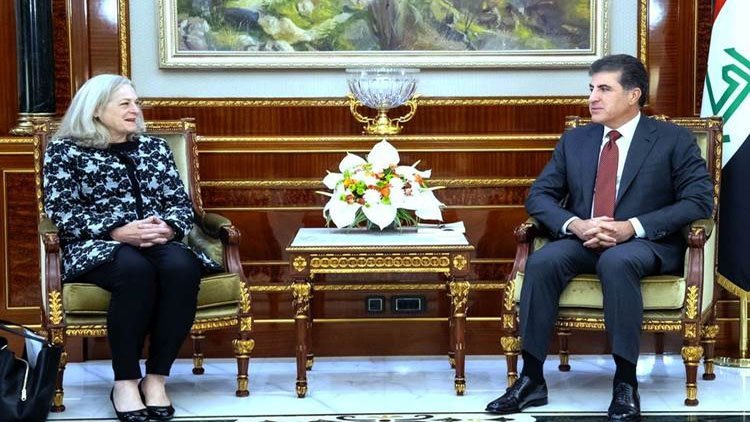 Neçirvan Barzani, ABD'nin Irak Büyükelçisini kabul etti