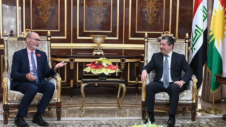 Başbakan, İngiltere’nin Irak Büyükelçisi ile görüştü