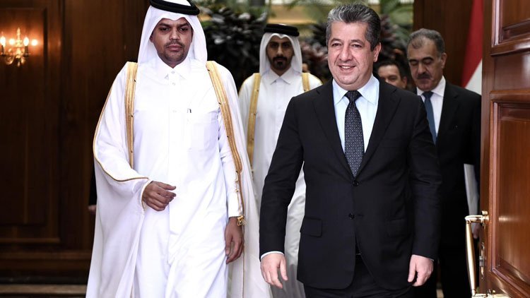 Başbakan, Katar’ın Kürdistan Bölgesi Başkonsolosu'nu kabul etti
