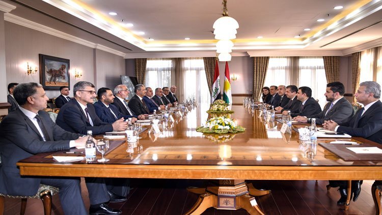 Başbakan Mesrur Barzani: Irak Petrol Bakanı ile toplantımız iyi geçti