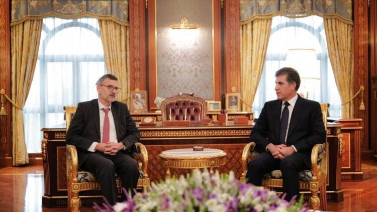 Başkan Neçirvan Barzani BM heyetiyle görüştü