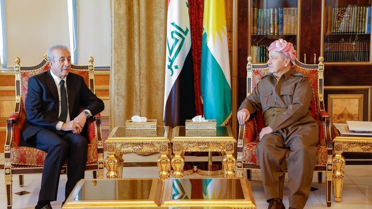 Başkan Mesud Barzani, Türkiye’nin eski Gıda, Tarım ve Hayvancılık Bakanı ile görüştü